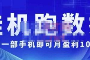 猎人电商:挂机跑数‬据，只需一部手即机‬可月盈利10万＋（内玩部‬法）价值4988元